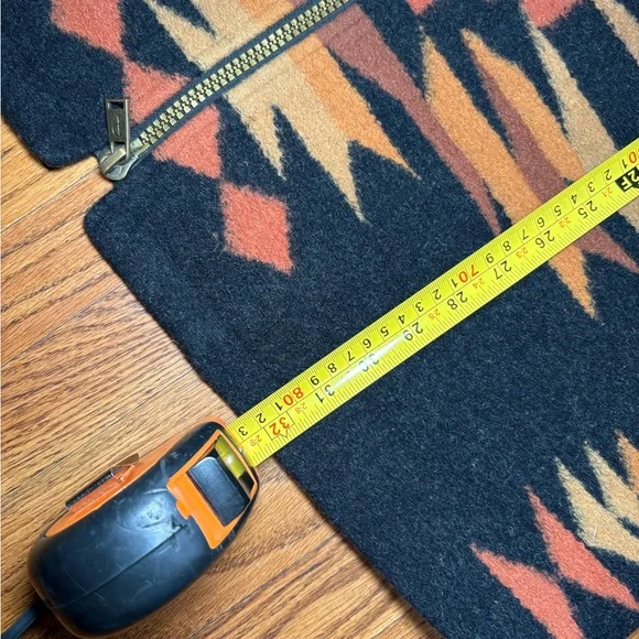 Pendleton South Western Wool Blend Full Zip Funnel Neck Winter Jacket Coat M - Picture 15 of 15